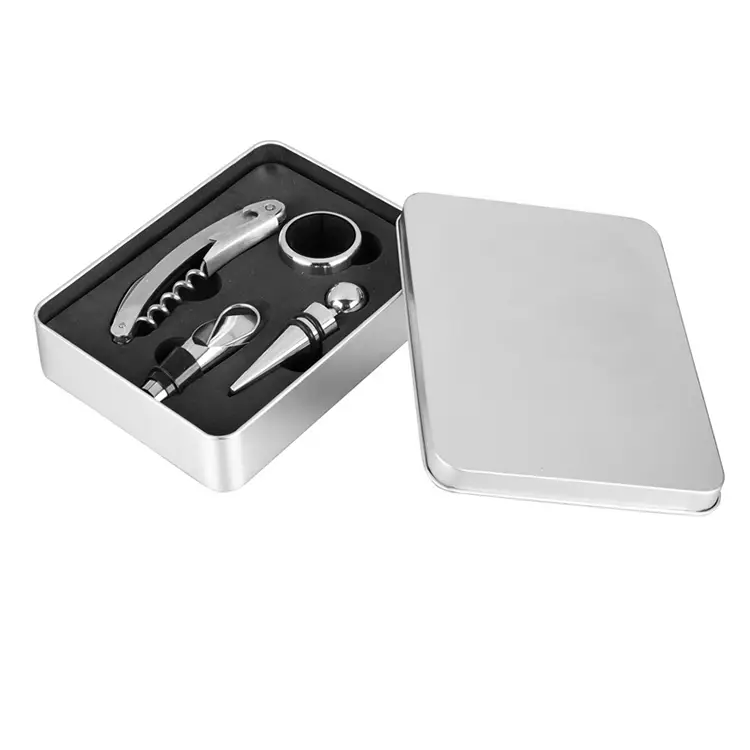 4pcs Ardo tresnak Tin Box Ardo multzoa