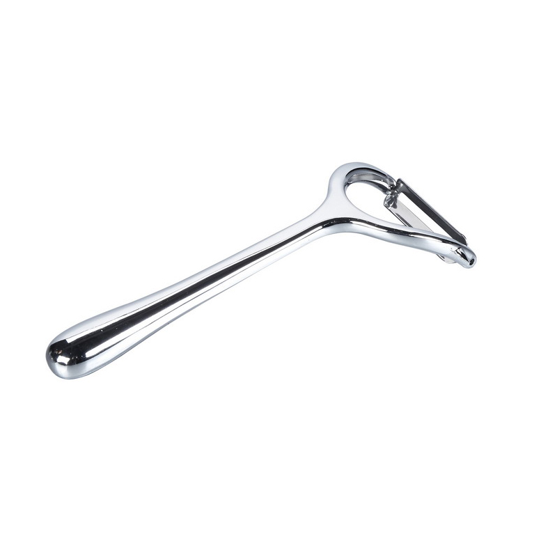 Zink aleaziozko arku handia zuritzeko altzairu herdoilgaitzezko pala Barazkiak fruta zuritzeko